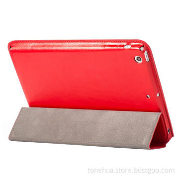 Luxury Leather Stand Slim Smart Cover for iPad Air, with 3-fold Function